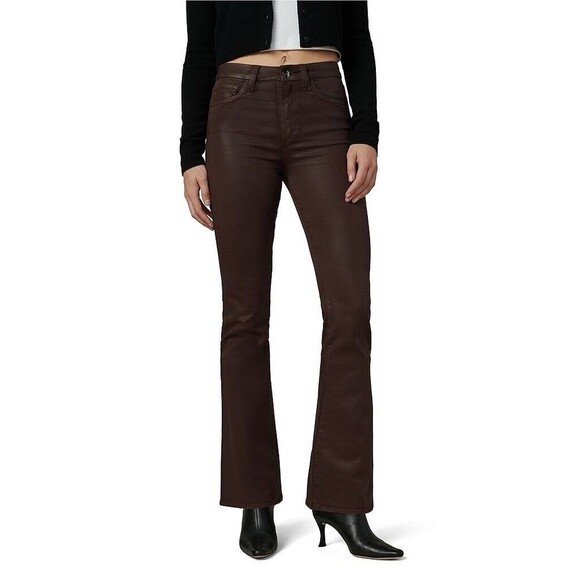Joe's Jeans Denim - Joe’s Jeans Women’s 26 Hi Honey Coated Chocolate Rich Espresso Boot Cut Hi Rise